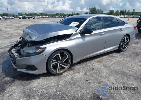 2022 Honda Accord Sport from USA, damaged, VIN 1HGCV1F3XNA091321